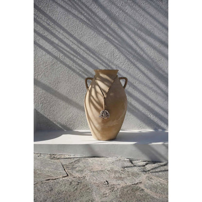 The Door Shell Cowrie Tassel - Natural