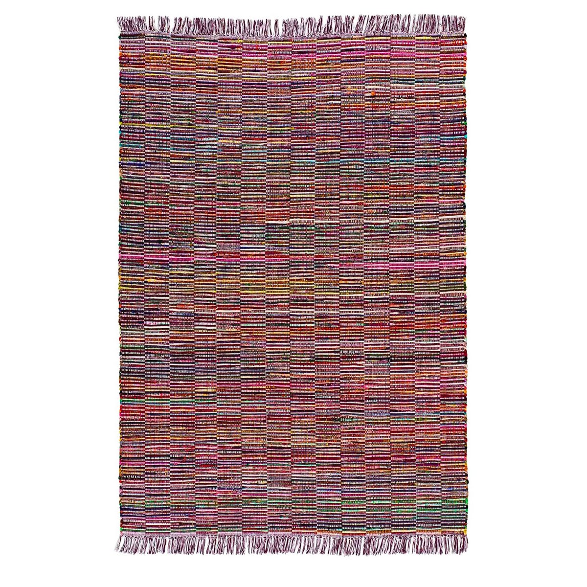 Bohemian rug in recycled material CHINDI