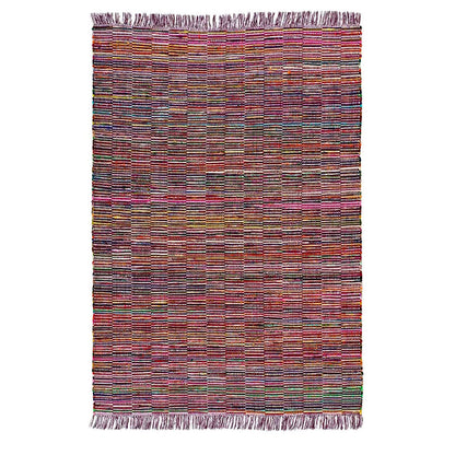 Bohemian rug in recycled material CHINDI