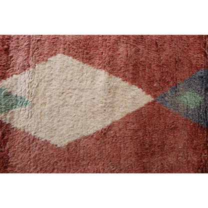 Pure wool Moroccan Berber hallway rug 82 x 489 cm