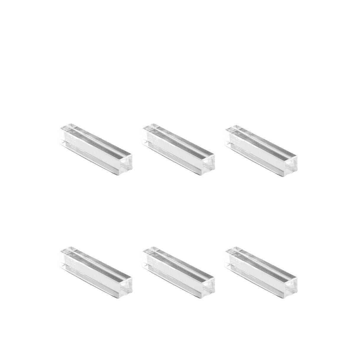 Cristal rectangular skewer - Lot of 6