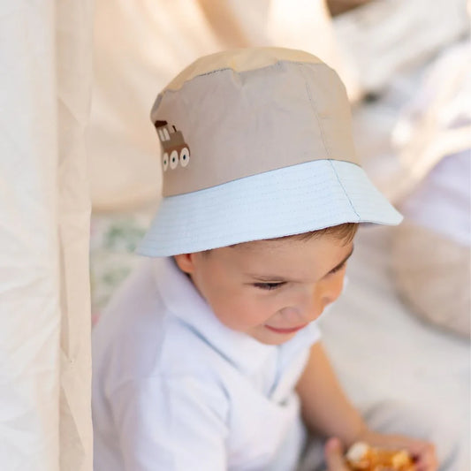 Karl bucket hat - blue mix