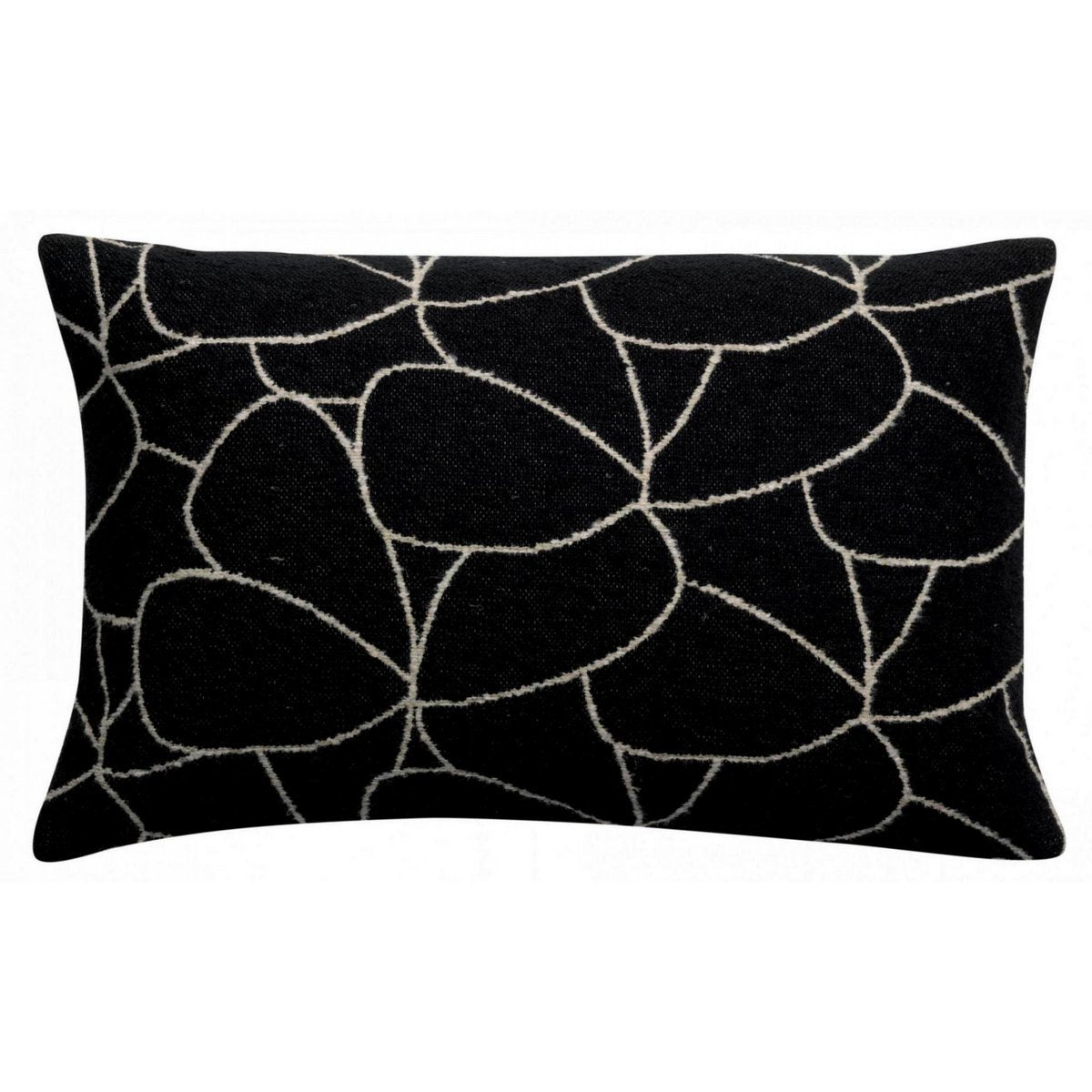 Coussin Dany Blanc/noir 40 x 65