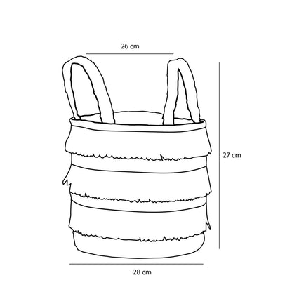 Storage basket set Brown