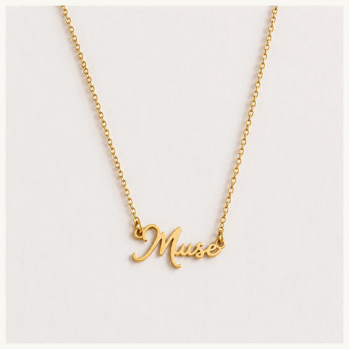 Delicate necklace 'Muse'