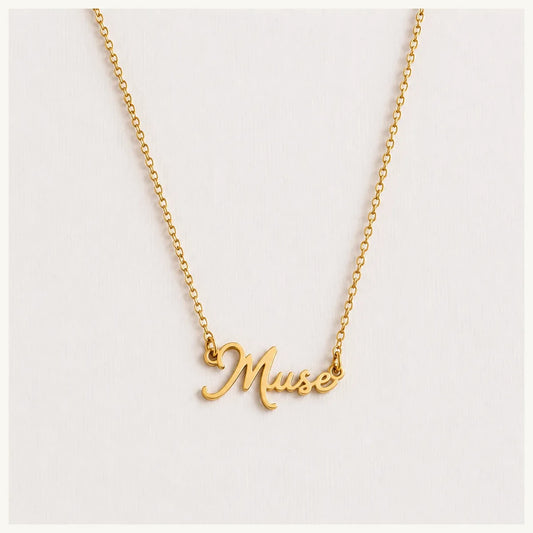 Delicate necklace 'Muse'