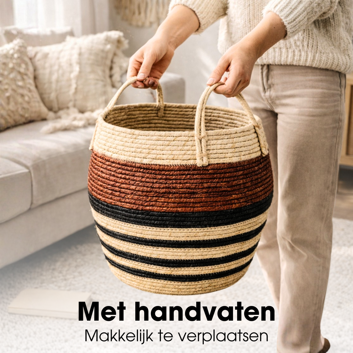 Storage basket set Brown