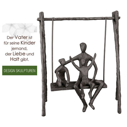 Iron Design Sculpture “Fatherly Love”