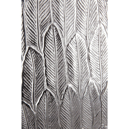 Aluminum vase "Feather"