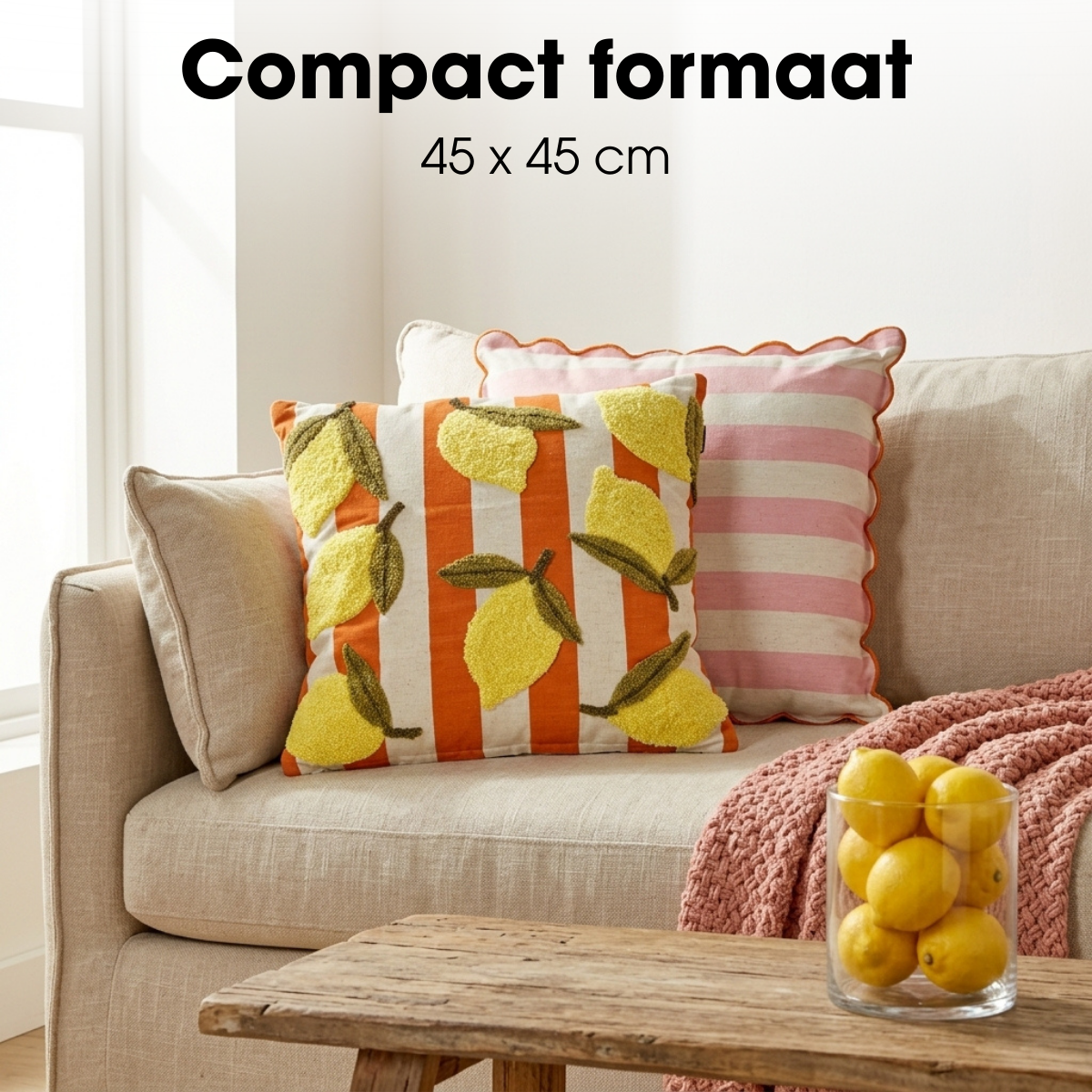 Throw pillow Multi-coloured