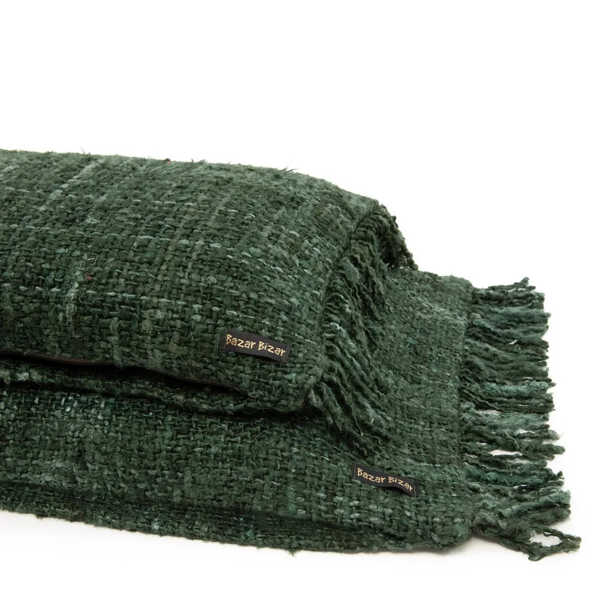The Oh My Gee Cushion Cover - Forest Green - 35x100