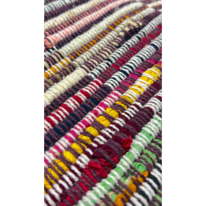 Bohemian rug in recycled material CHINDI