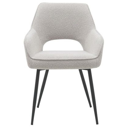 Dining room chair Gina – Bouclé – Natural