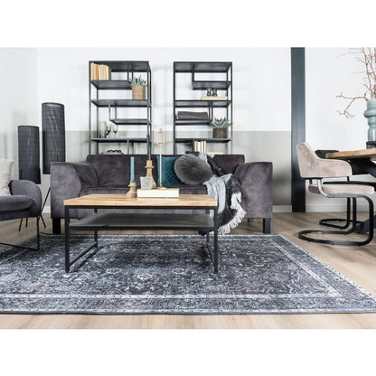 Mila Anthracite rug 160 x 230 cm