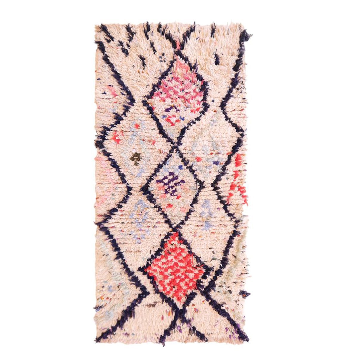 Pure wool Moroccan Berber rug 85 x 172 cm SOLD