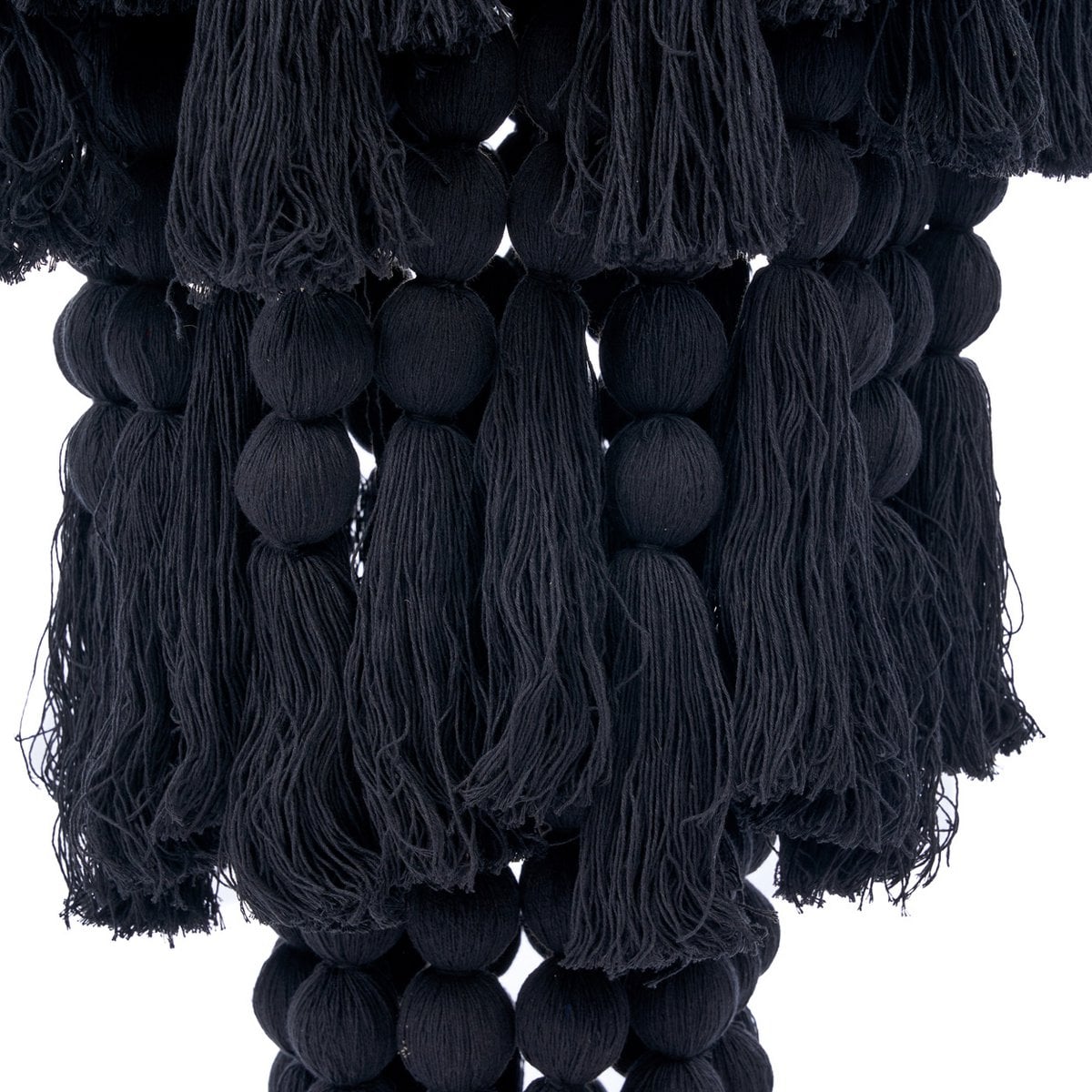 The Nomad Cotton Chandelier - Black - XL