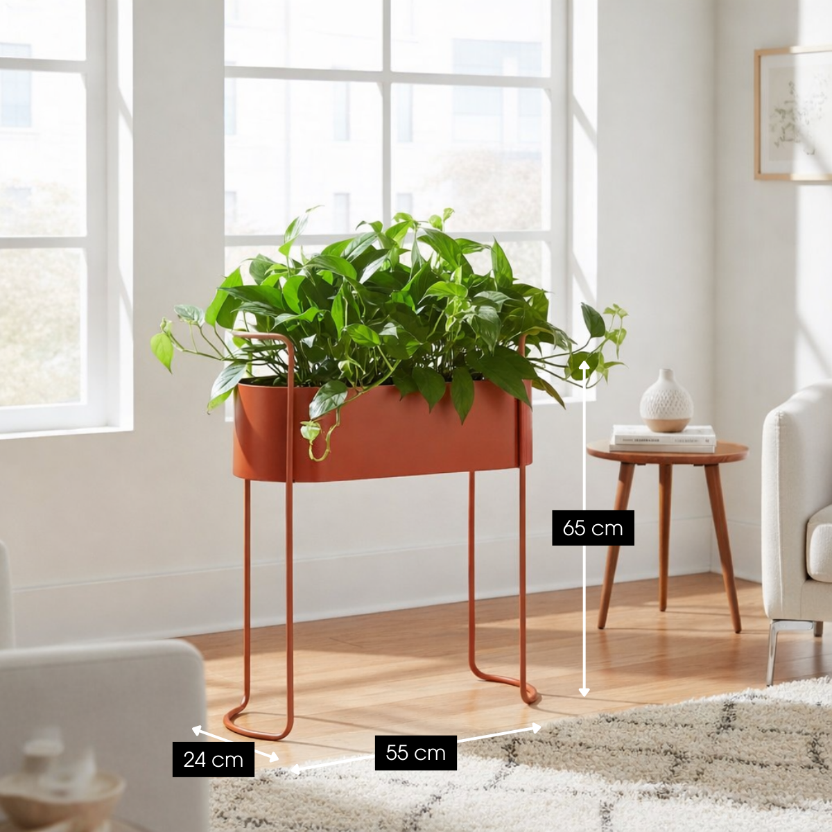 Flowerpot inside Moritz Red