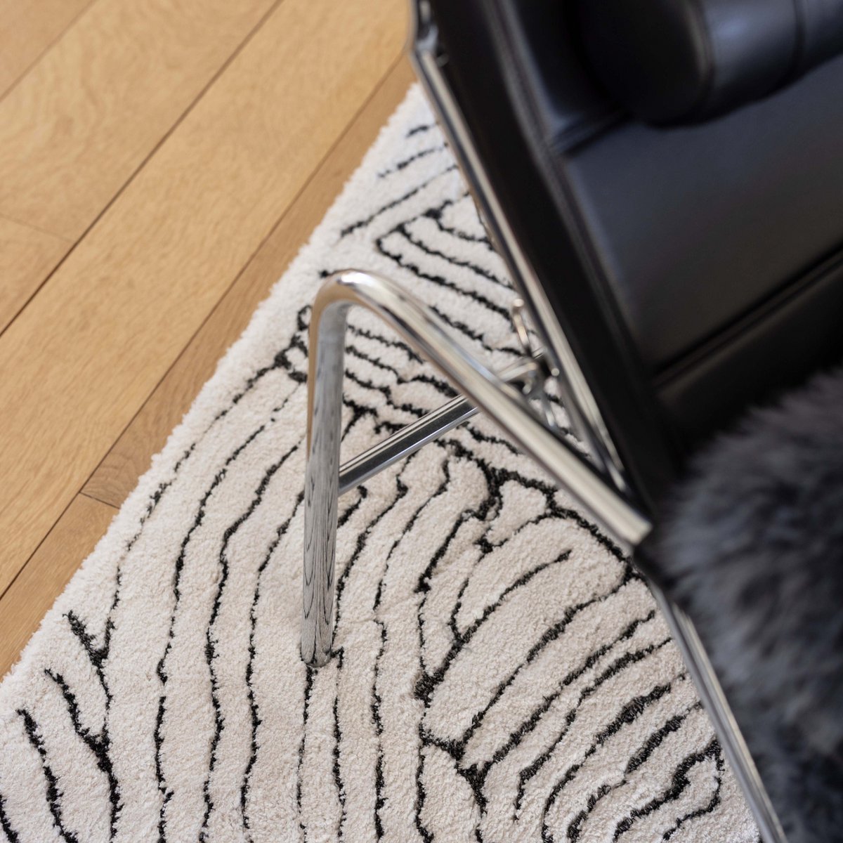 Paulin snow recycled carpet 160 x 230 x 2