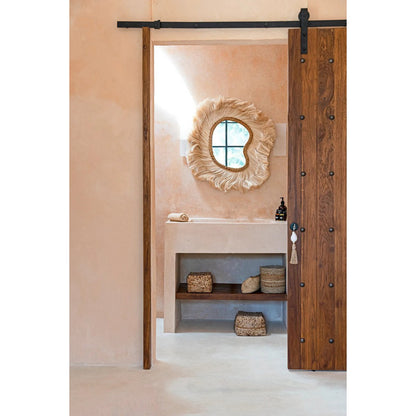 The La Principessa Mirror - Natural - L