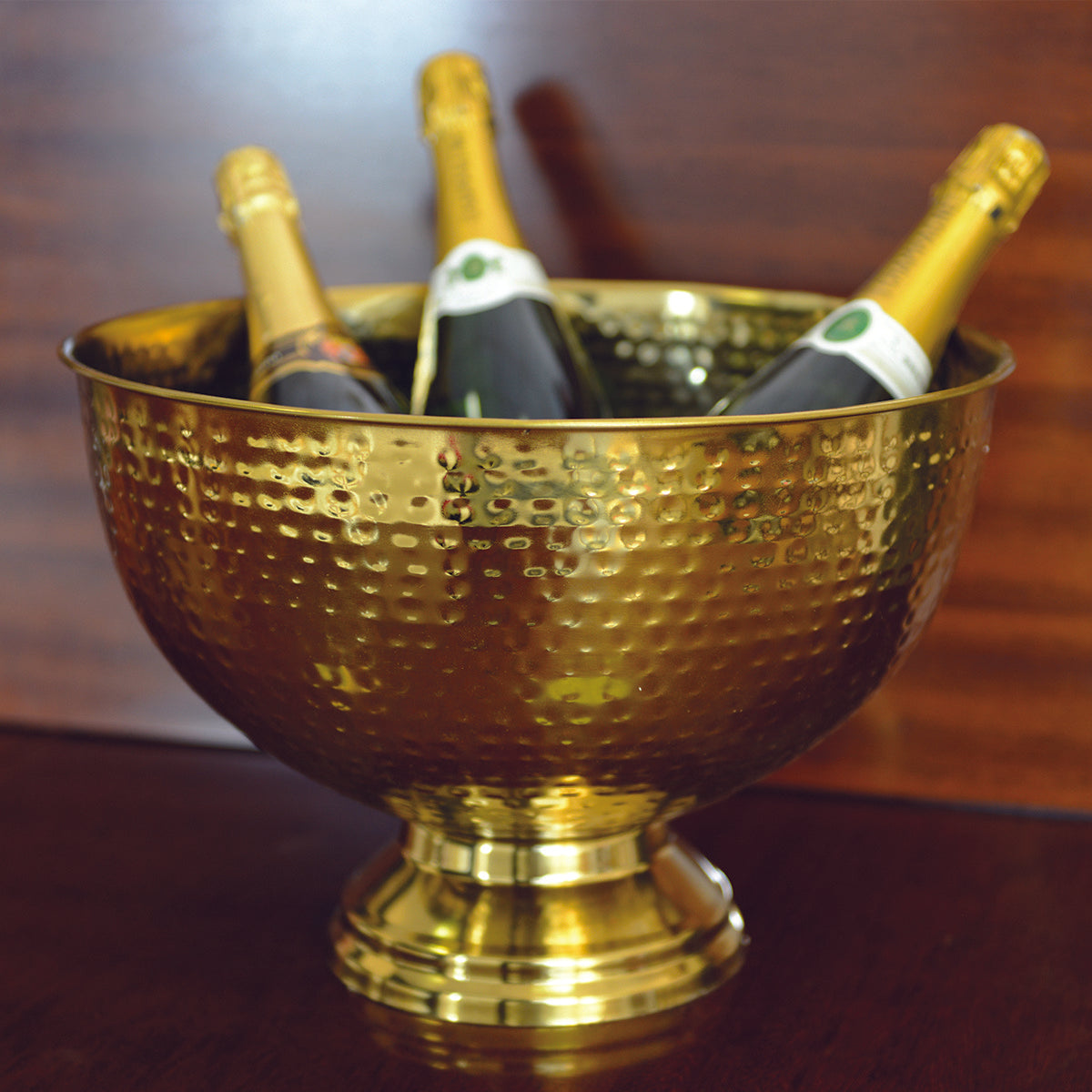 LARGE CHAMPAGNE CUP MAGNUM DOREE MARTELEE