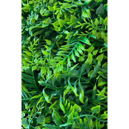 Artificial hedge wall mat Green Mix 60x40cm