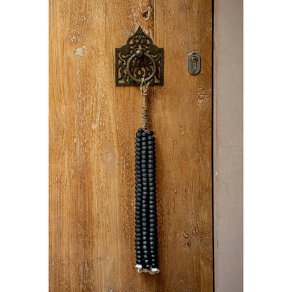 The Wooden Beads Tassel - Black