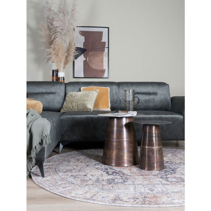 Carpet Mahal Beige 00 Round ø160 cm