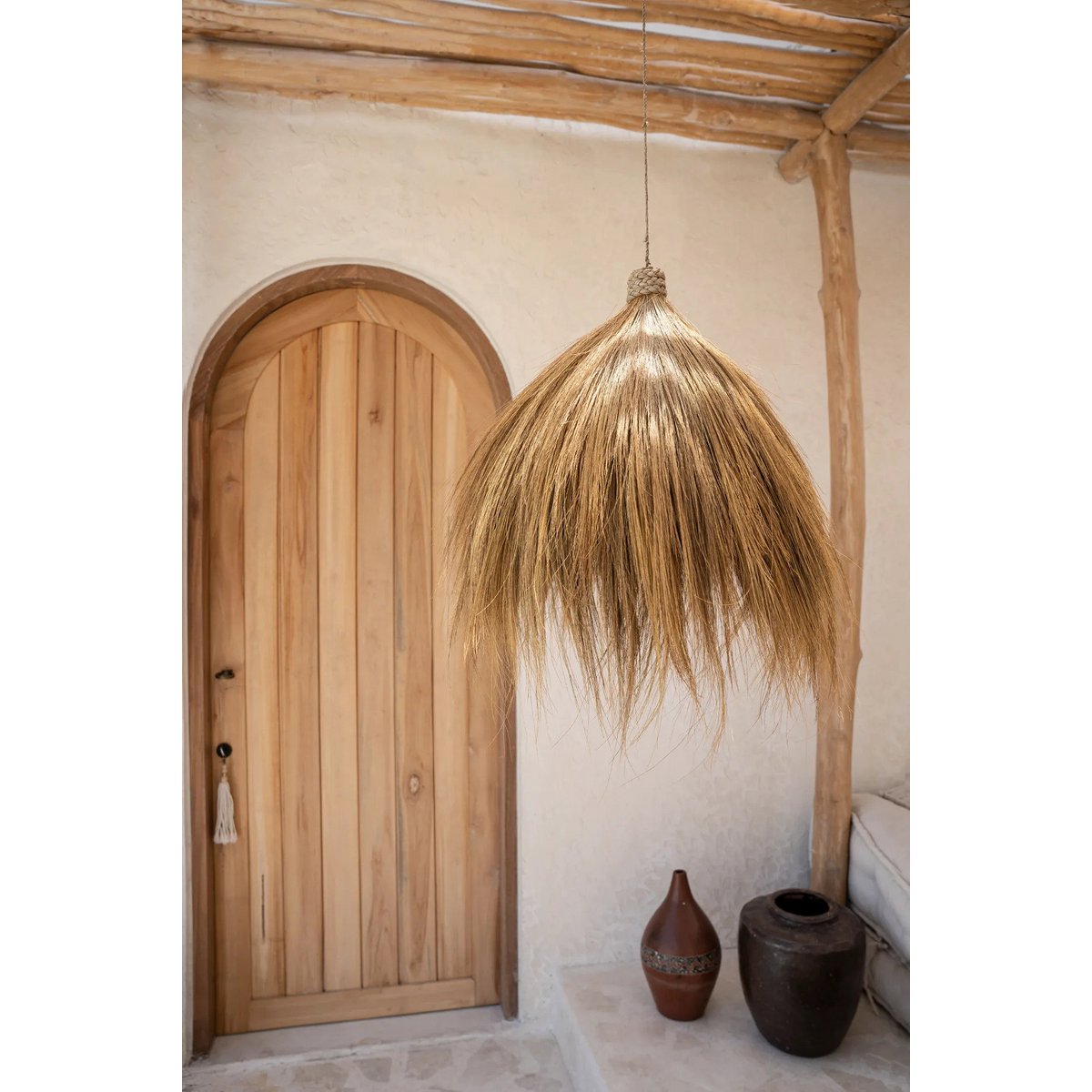 The Rayung Hut Pendant - Natural - L