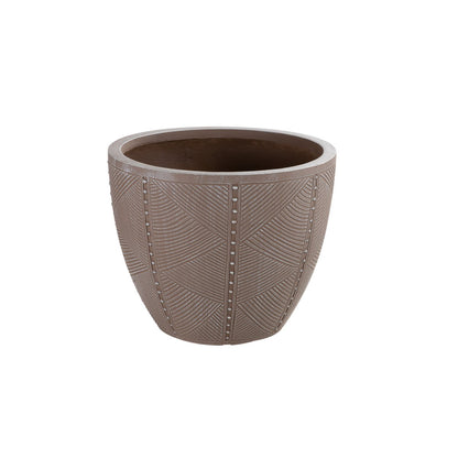 Fibergl plant pot "Boccola" Series 3