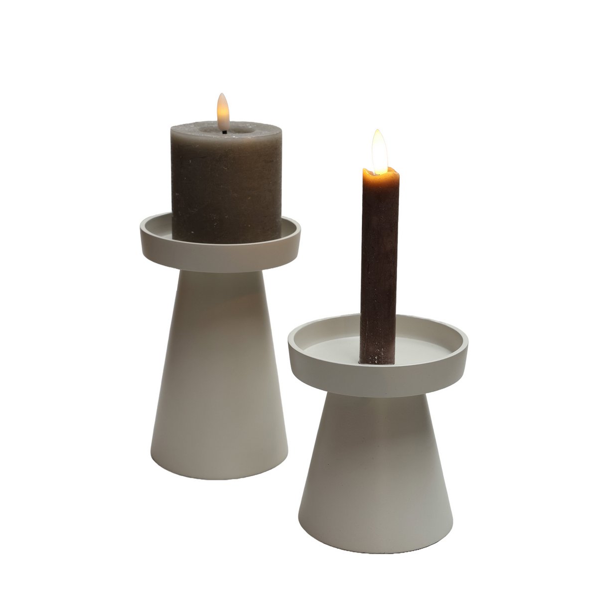 Candle holder - Viedma ivory *Expected end of September
