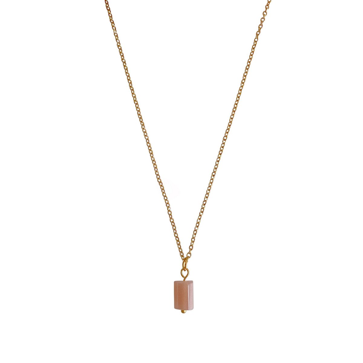 Sunstone Necklace - Gold