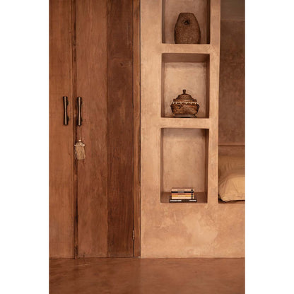 The Terra Totem Candle Holder - Brown