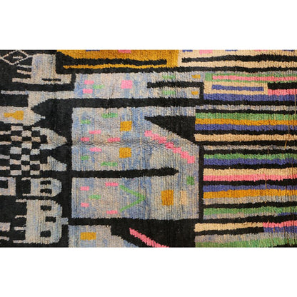 Colorful Berber rug by Boujad 202 x 307 cm