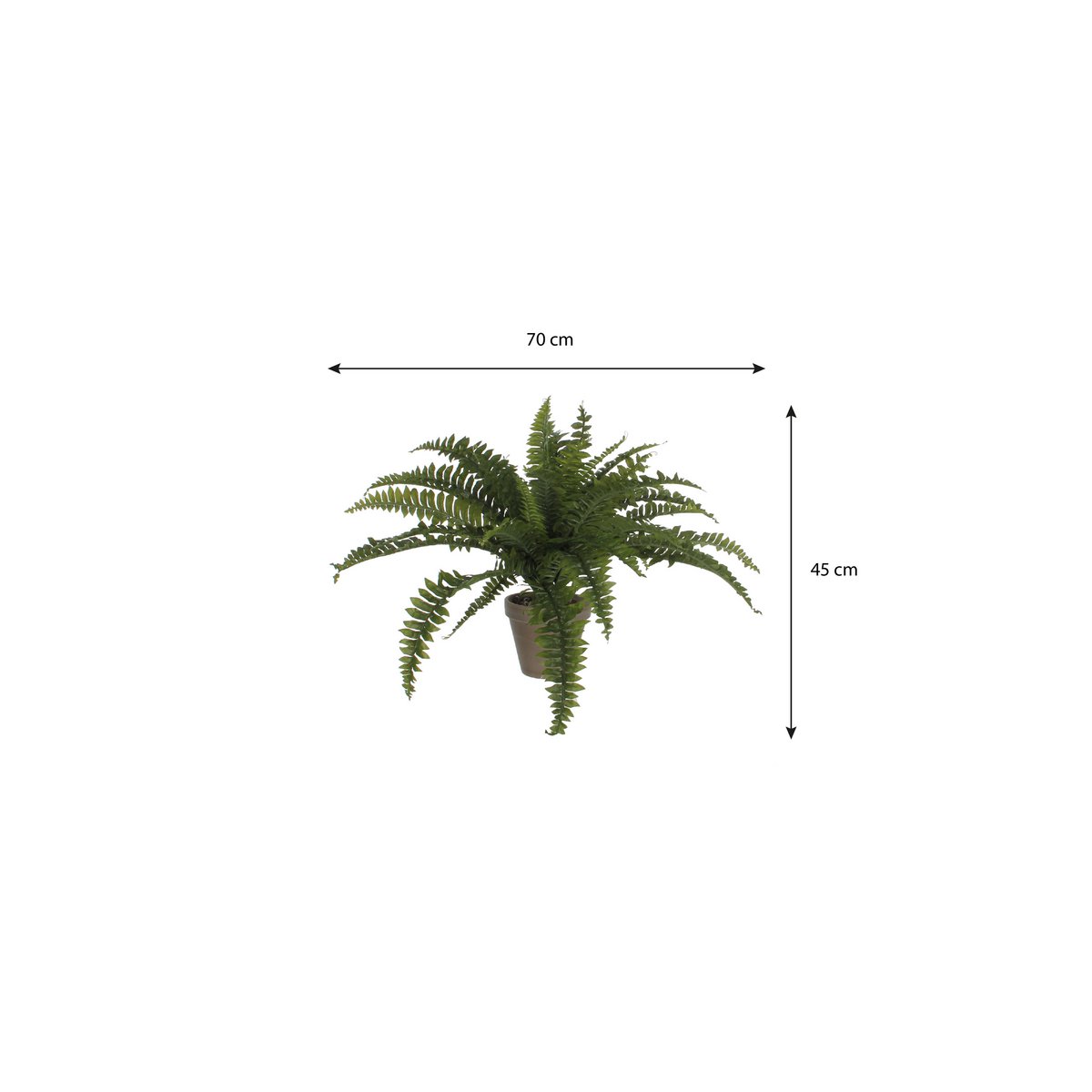 Artificial plant Fern Green
