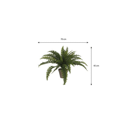 Artificial plant Fern Green