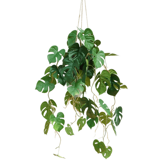 Monstera Artificial Hanging Plant 95cm