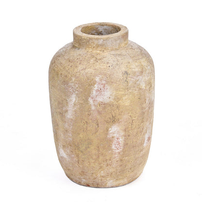 The Clay Echo Vase - Cream - M