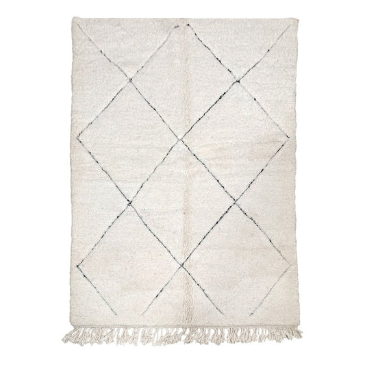 Pure wool Moroccan Berber rug 150 x 250 cm