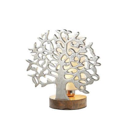 Aluminum lamp "Tree of Life"