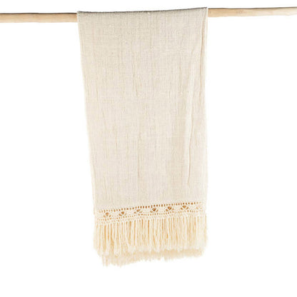 The Gypsy Bed Throw - Natural