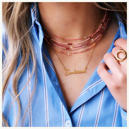 Delicate necklace 'Love'