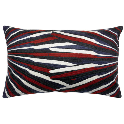 Sasha Ruby embroidered cushion 40 x 65