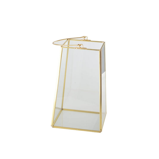 Lantern Bord Dore with handle H20cm