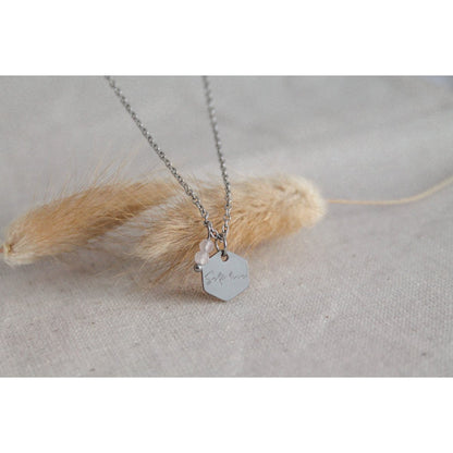 Necklace Self Love & Rose Quartz - Silver