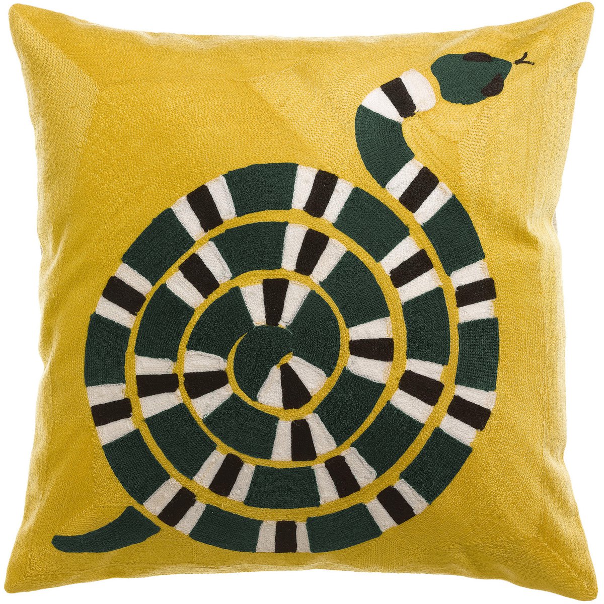 Yoka Mango embroidered cushion 45 x 45