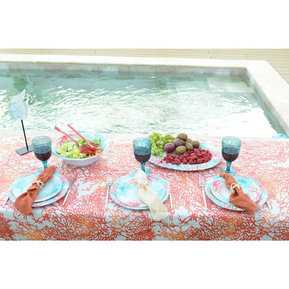 Decorative fish in blue and transparent metal -standing blue and transparent