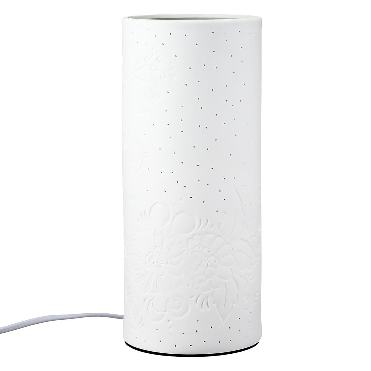 Table lamp Flower, white H.20 cm