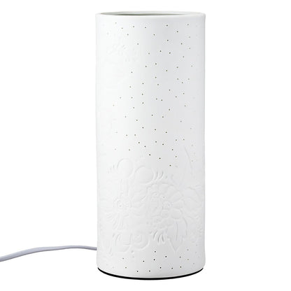 Table lamp Flower, white H.20 cm