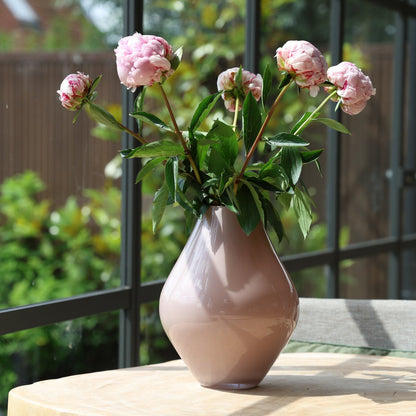 Vase - Lesse metallic pastel pink
