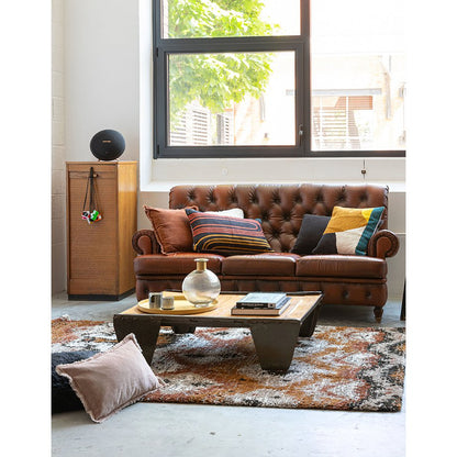 Plain cushion Fara Caramel 45 x 45